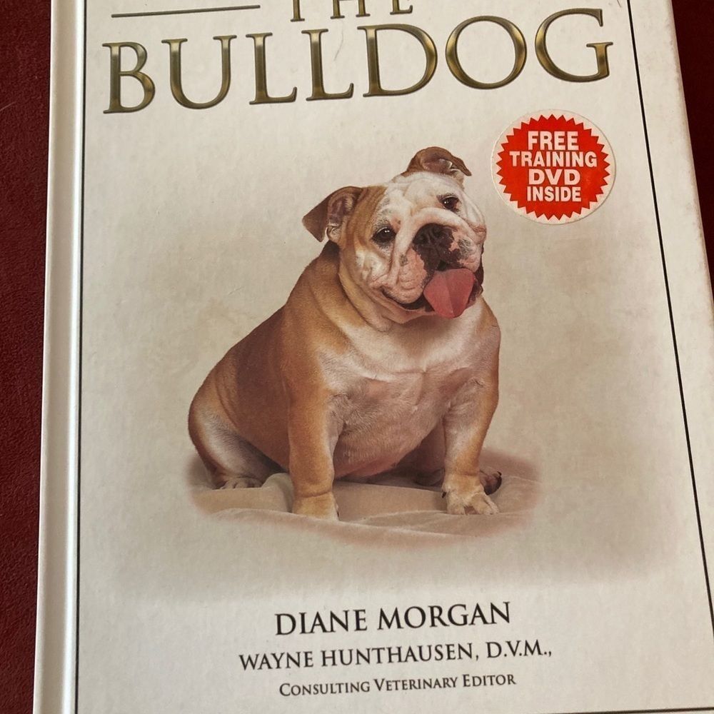 The Bulldog Book With Training DVD. Hardcover Dog